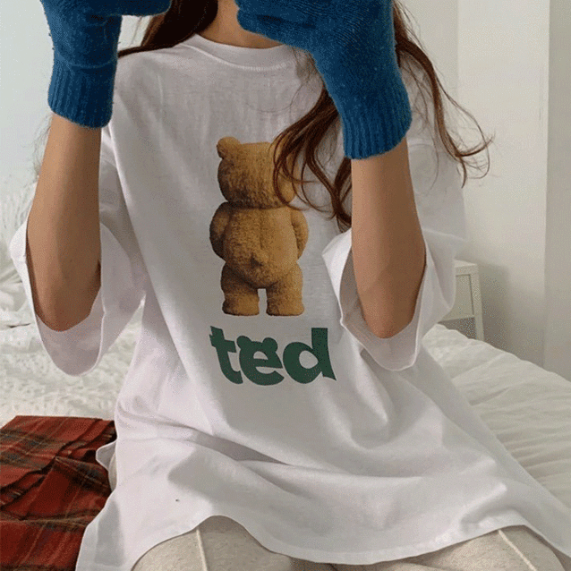 [SALE] 테드 베어 티셔츠 (2colors)